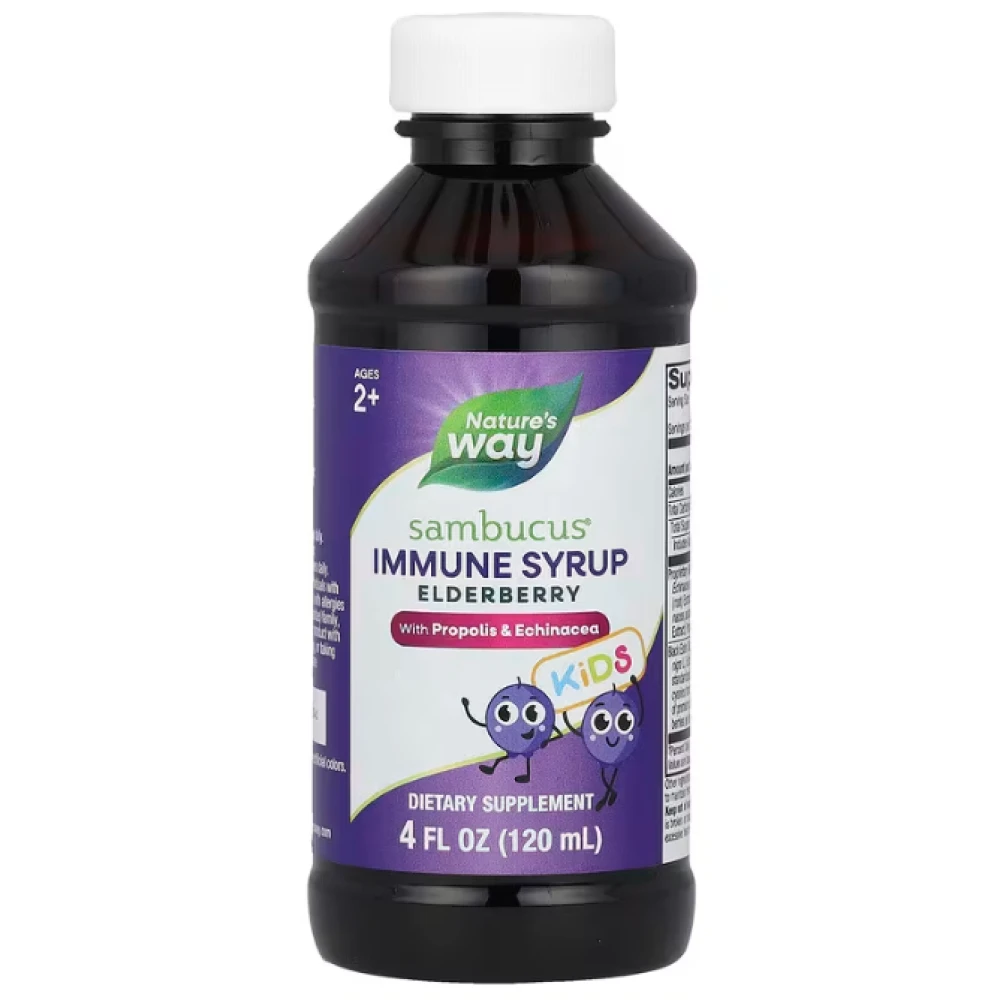 Natures Way Original Sambucus for Kids Standardized Elderberry