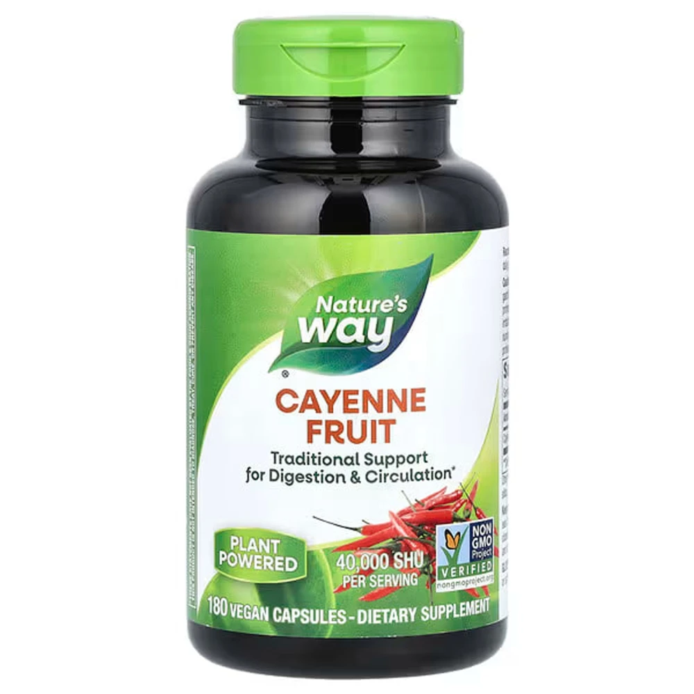 Nature's Way Cayenne Fruit 40000 SHU/g