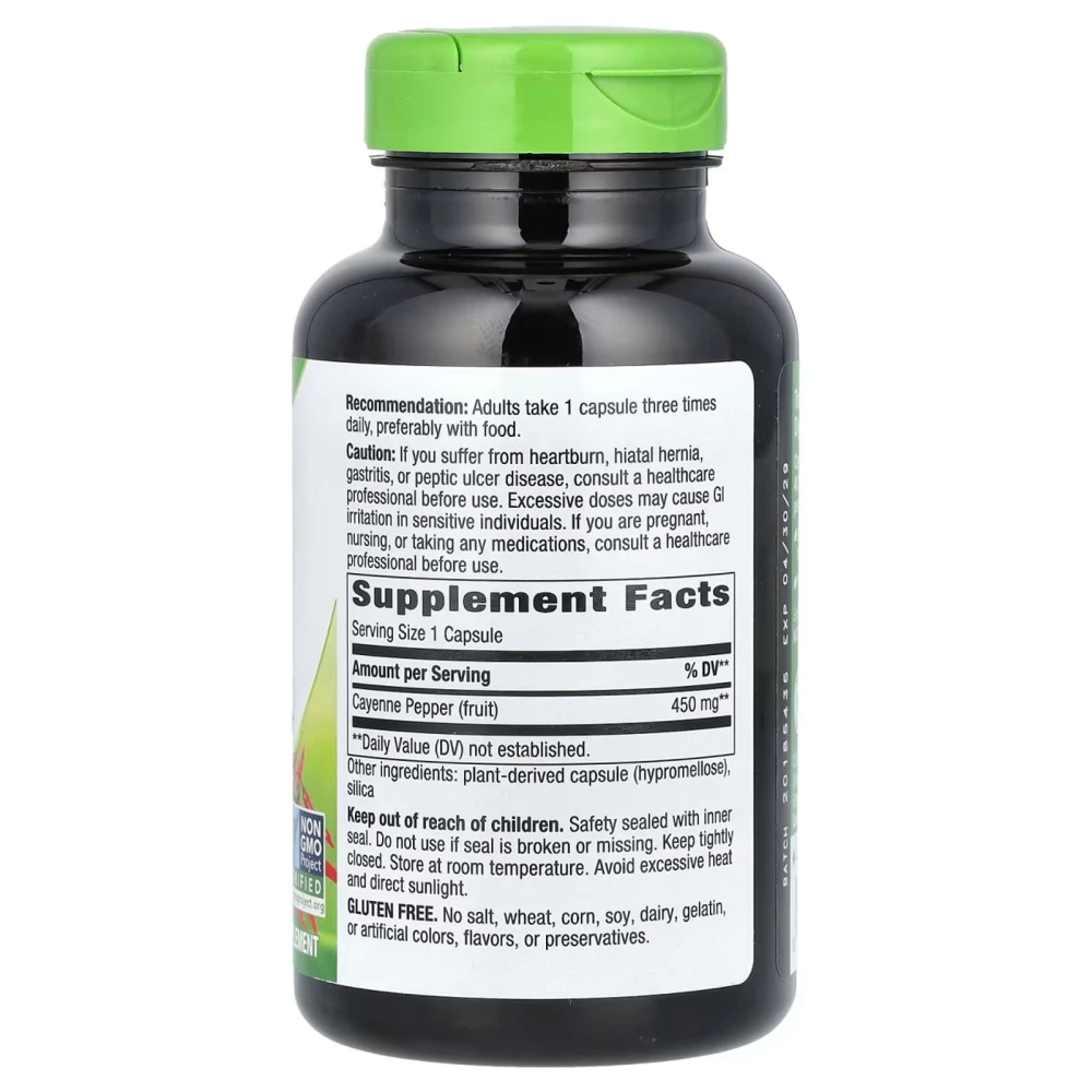 Nature's Way Cayenne Fruit 40000 SHU/g