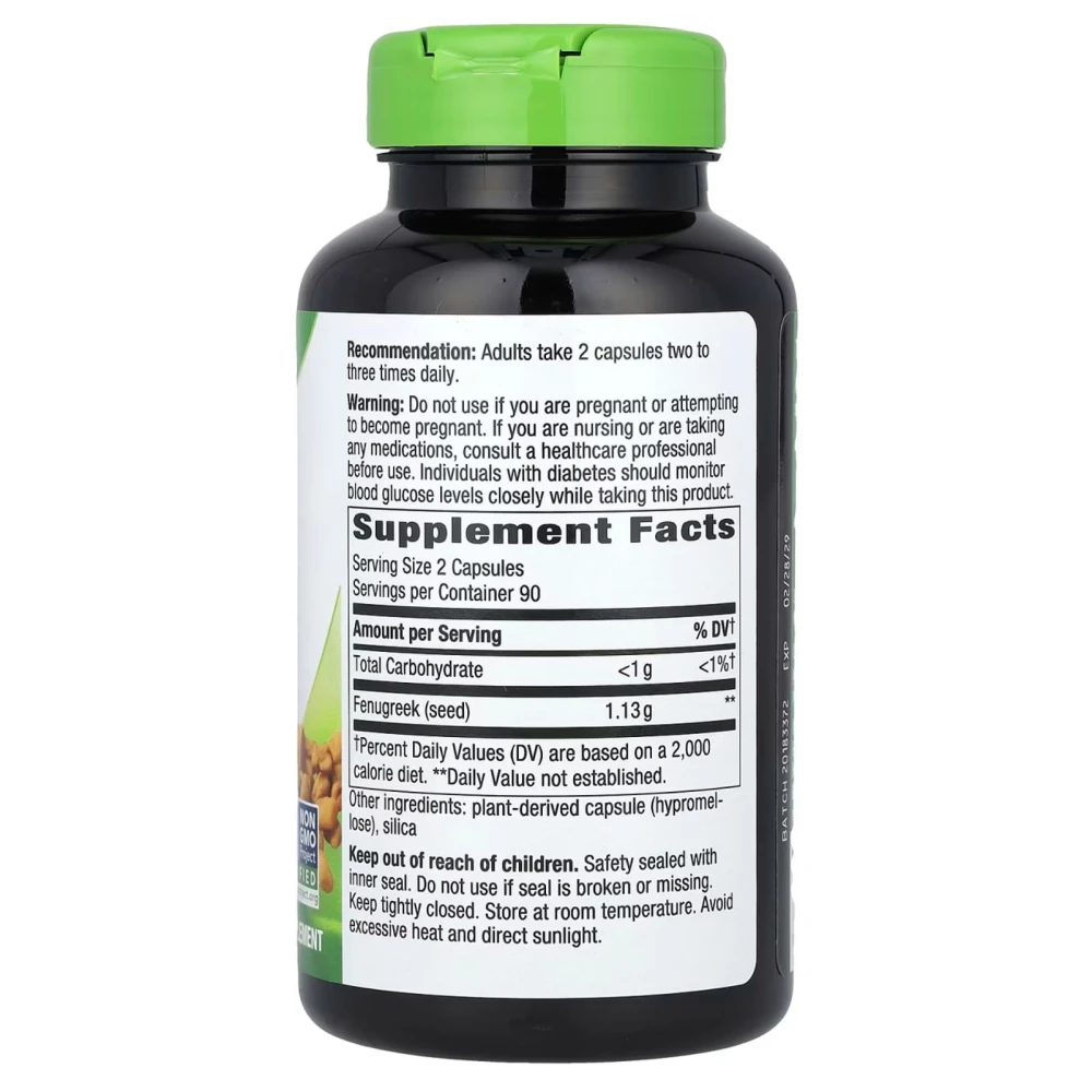 Nature's Way Fenugreek Seed 1130 mg