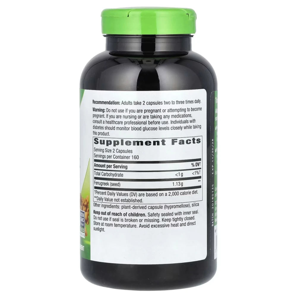 Nature's Way Fenugreek Seed 1130 mg