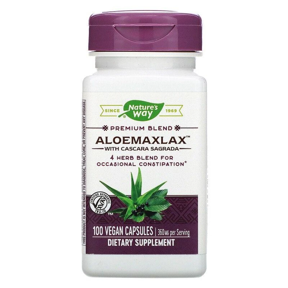 Nature's Way AloeMaxLax with Cascara Sagrada 360 mg