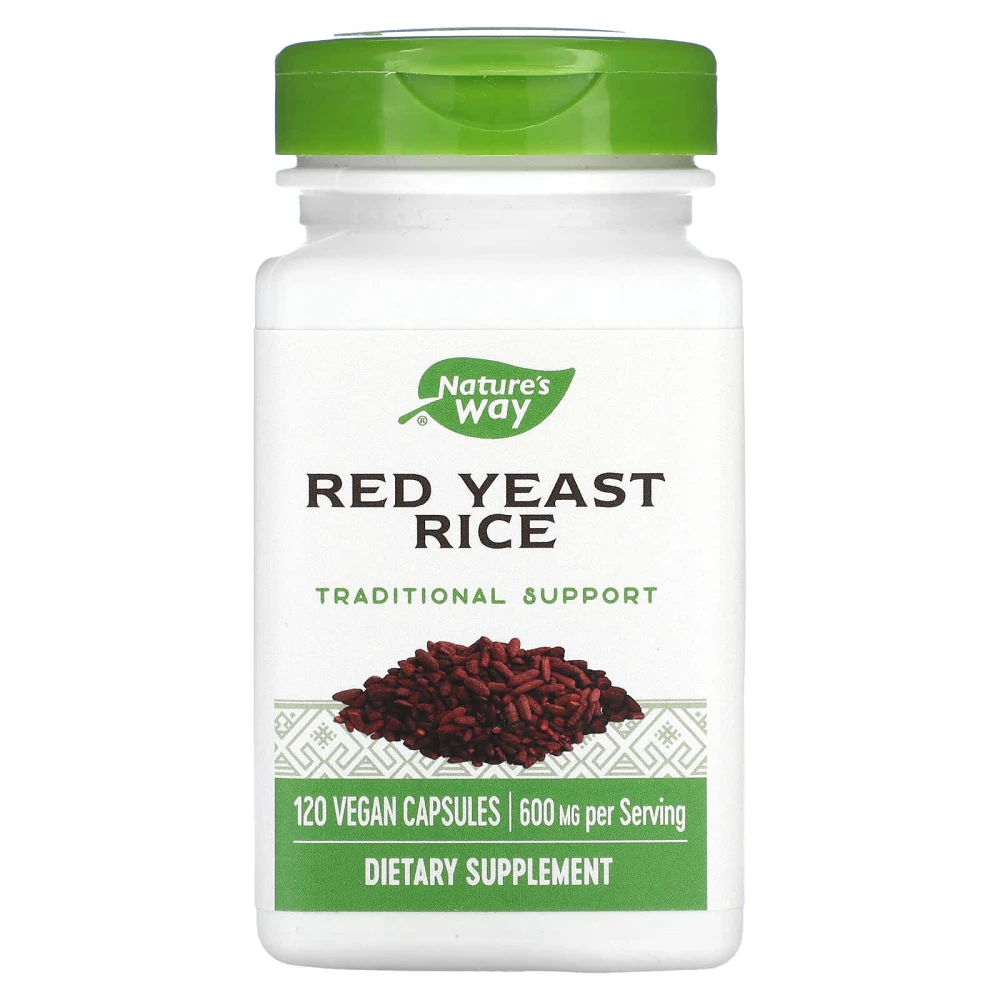 Natures Way Red Yeast Rice 600 mg