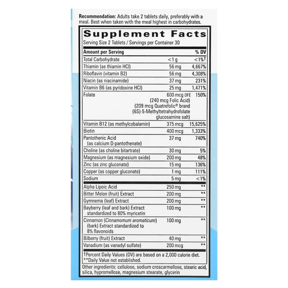 Nature's Way Blood Sugar Manager