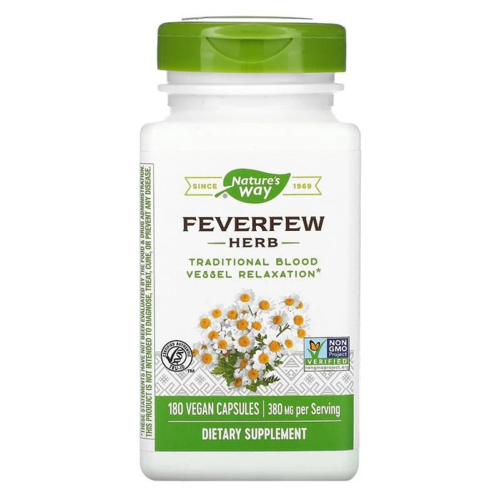 Nature's Way Feverfew Herb 380 mg