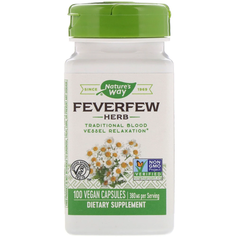 Nature's Way Feverfew Herb 380 mg