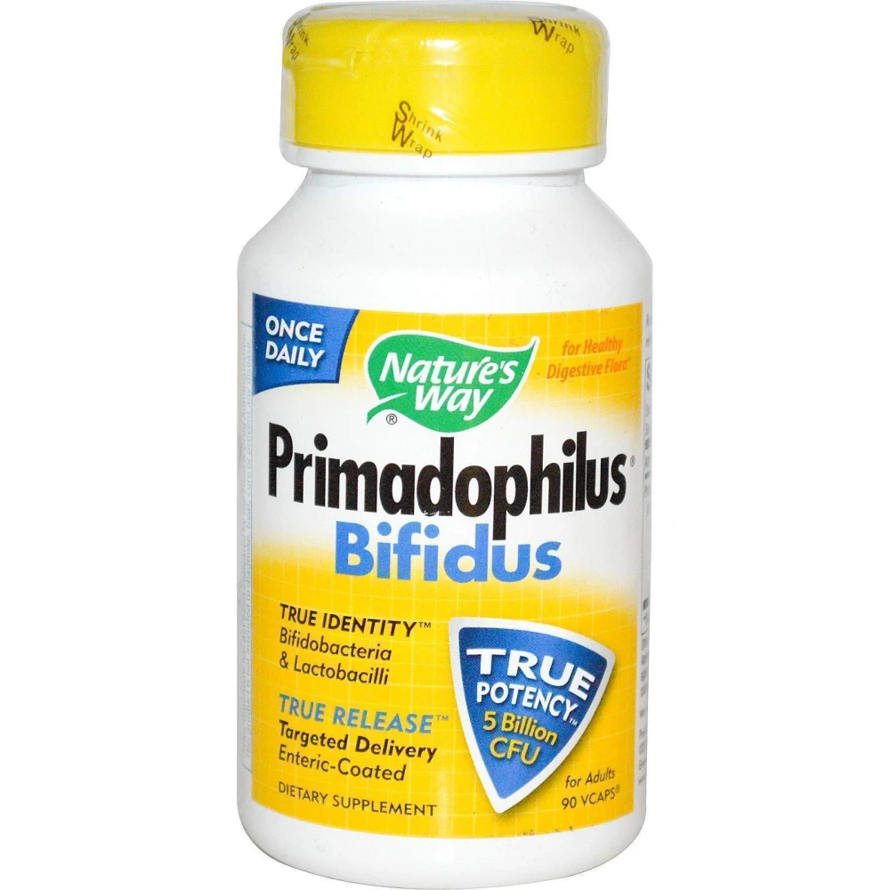 Nature's Way Primadophilus Bifidus For Adults 5 Billion CFU
