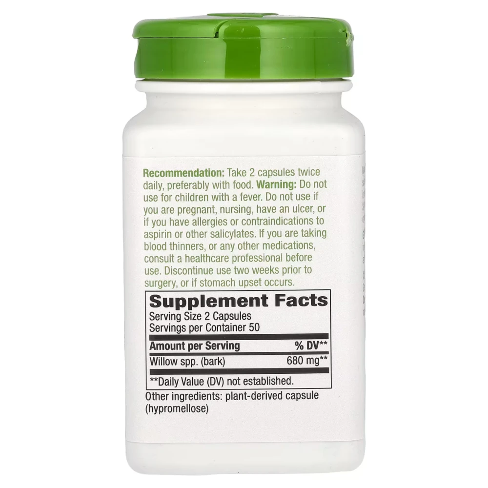 Nature's Way Willow Bark 680 mg