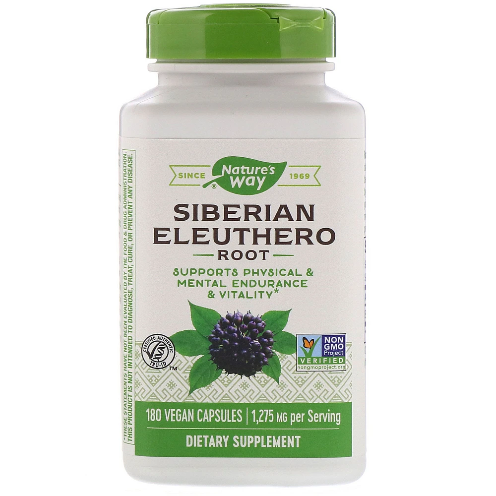 Nature's Way Siberian Eleuthero Root 1275 mg