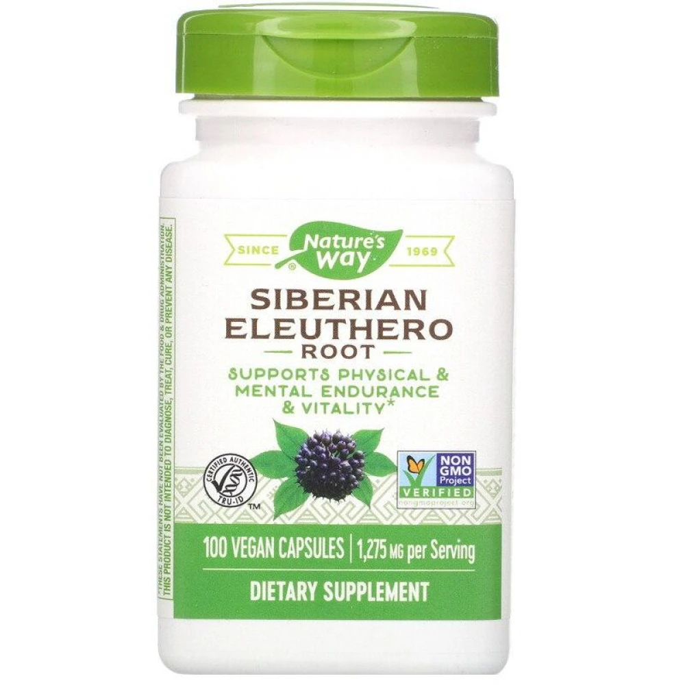 Nature's Way Siberian Eleuthero Root 1275 mg