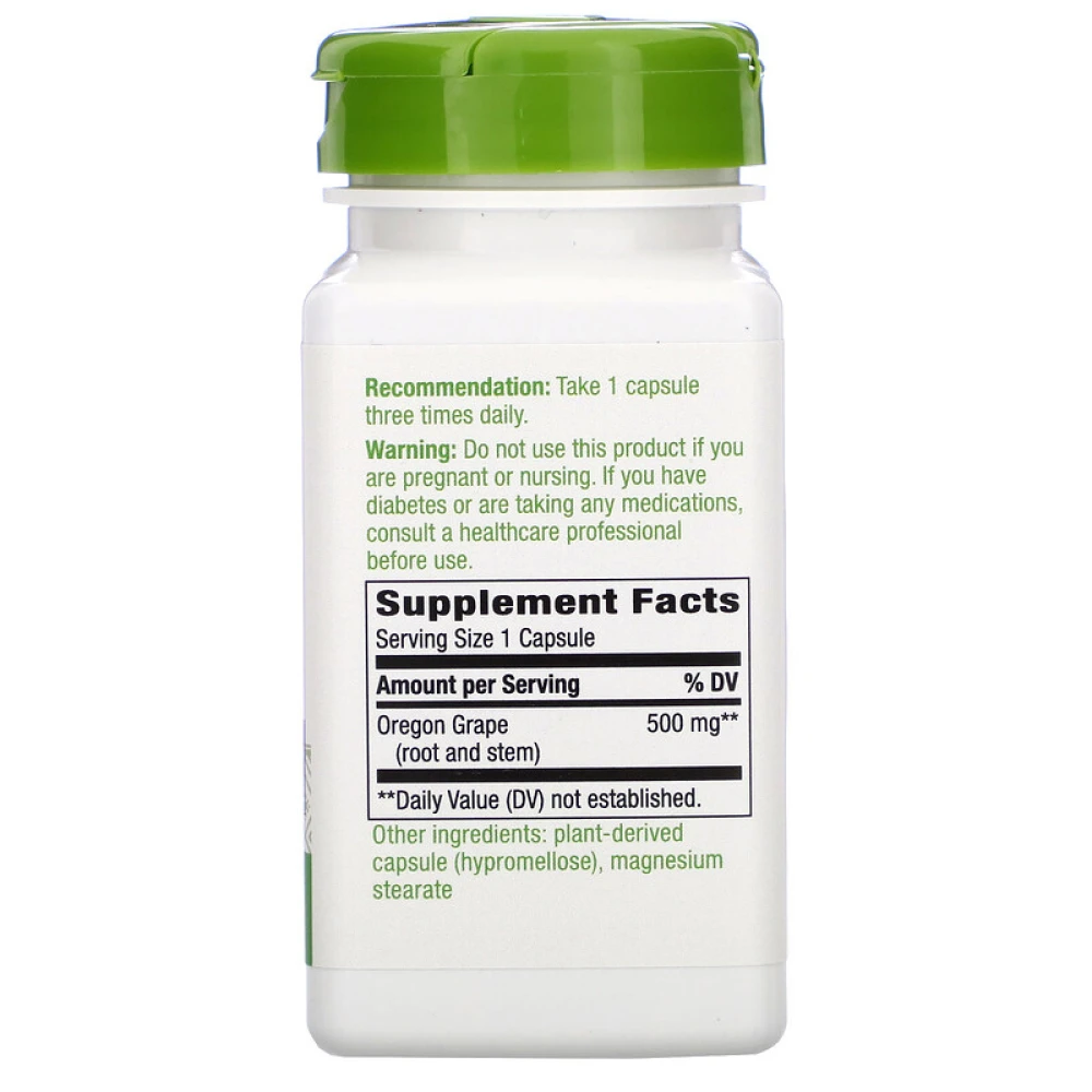 Nature's Way Oregon Grape 500 mg