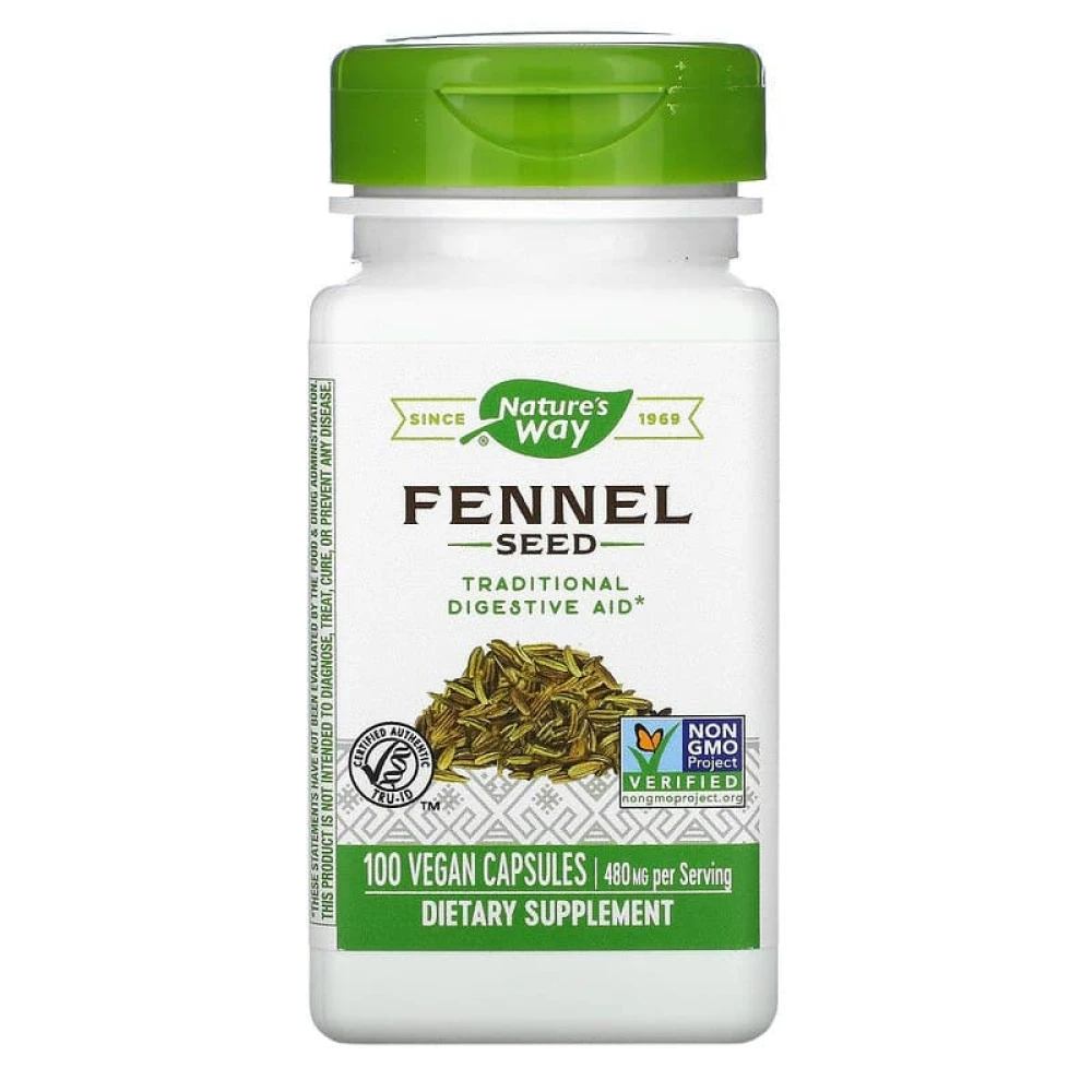 Nature's Way Fennel Seed 480 mg