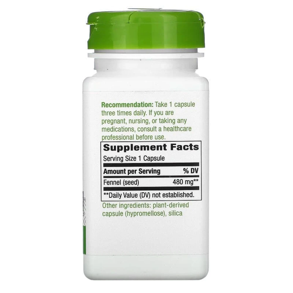 Nature's Way Fennel Seed 480 mg