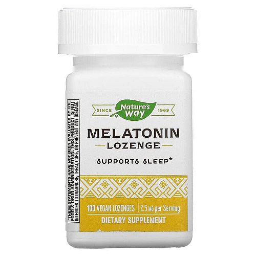 Фото Nature's Way Melatonin Lozenge 2.5 mg