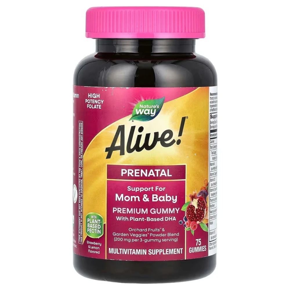 Natures Way Alive! Prenatal Gummy Vitamins