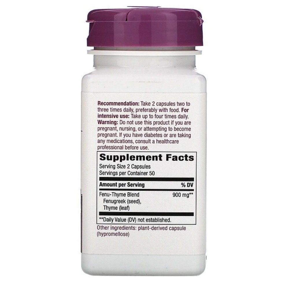 Natures Way FenuThyme 450 mg