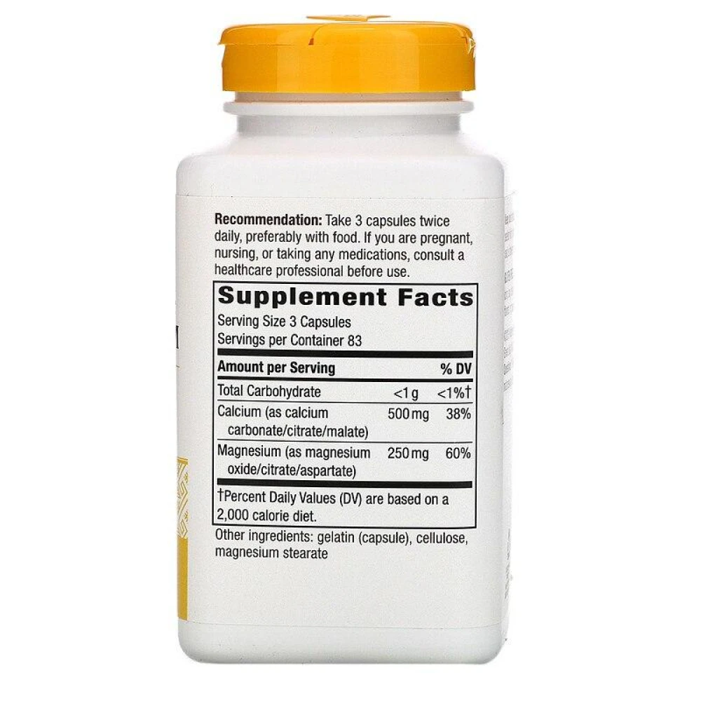Nature's Way Calcium & Magnesium Mineral Complex 750 mg