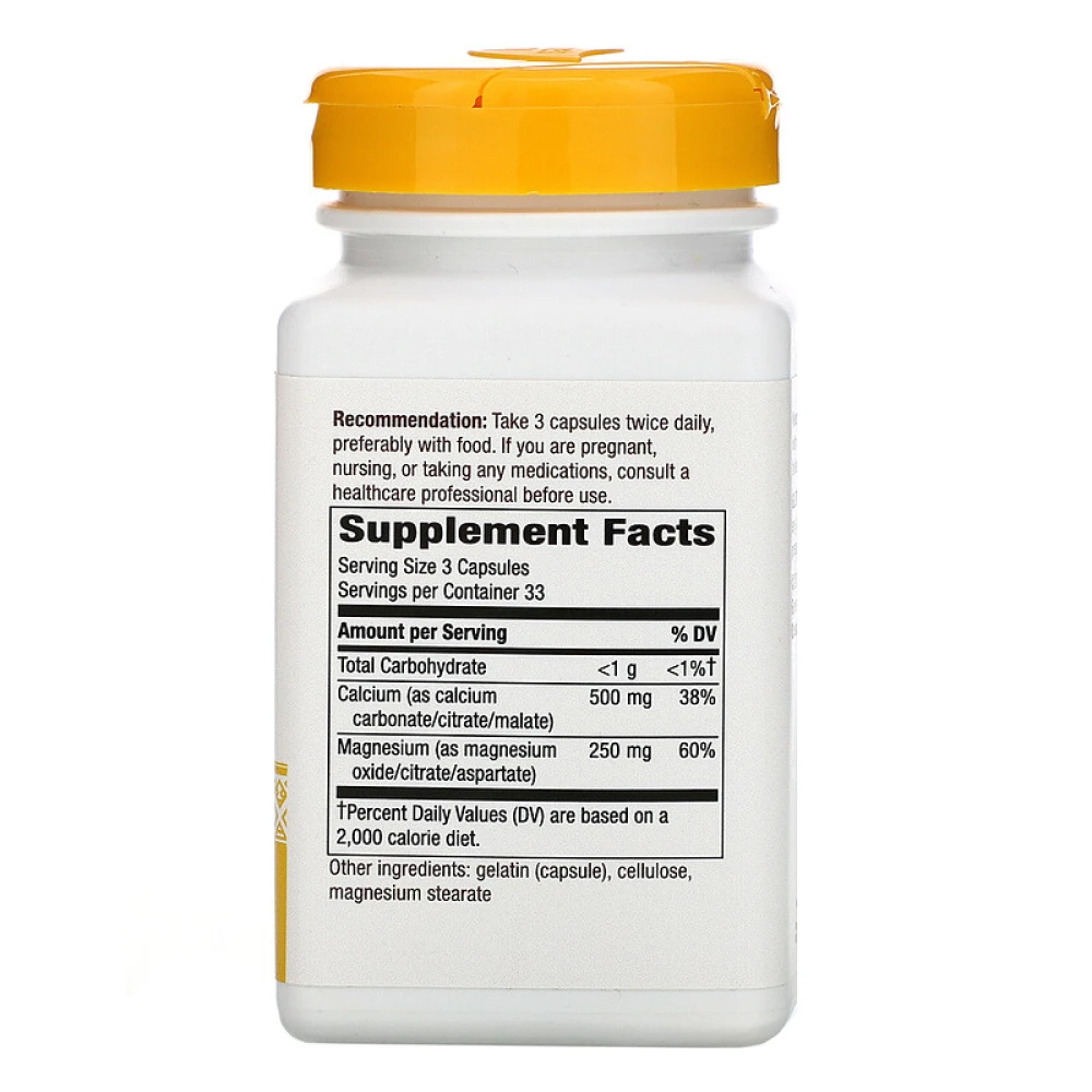 Nature's Way Calcium & Magnesium Mineral Complex 750 mg
