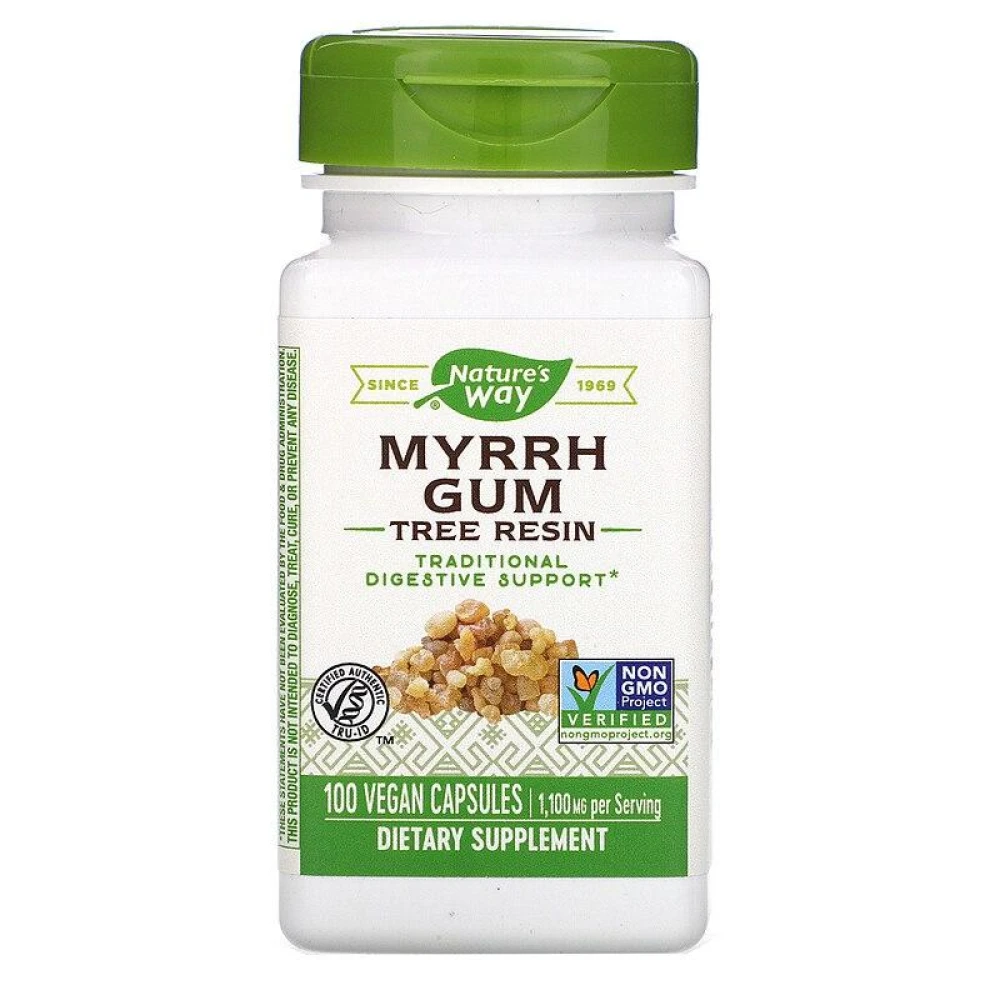 Nature's Way Myrrh Gum Tree Resin 1100 mg