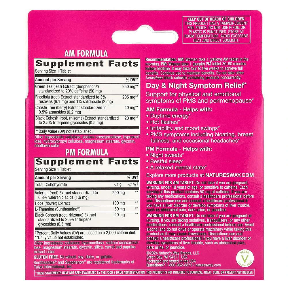 Nature's Way PeriMenopause Formula AM/PM