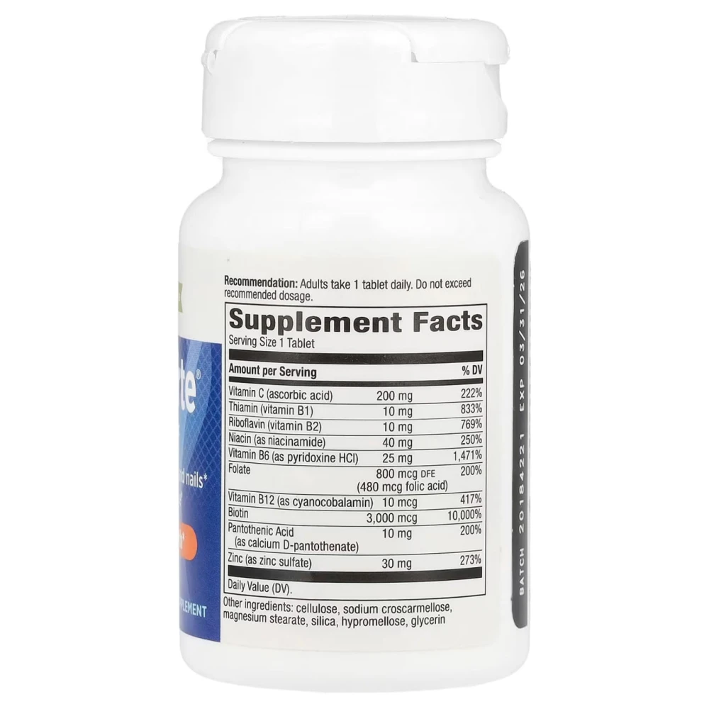 Nature's Way Biotin Forte® with Zinc 3 mg
