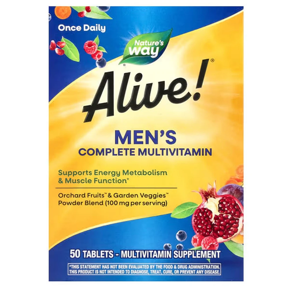 Nature's Way Alive! Men's Energy Complete Multivitamin