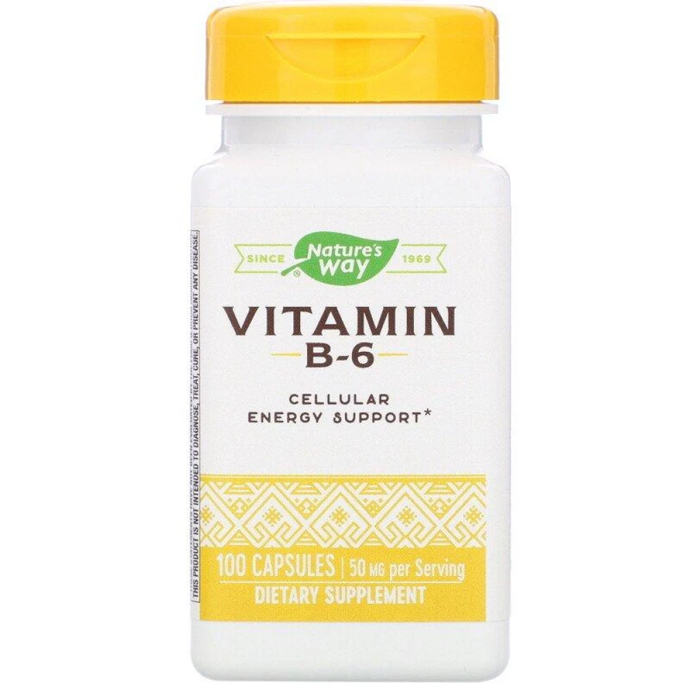 Nature's Way Vitamin B6 50 mg