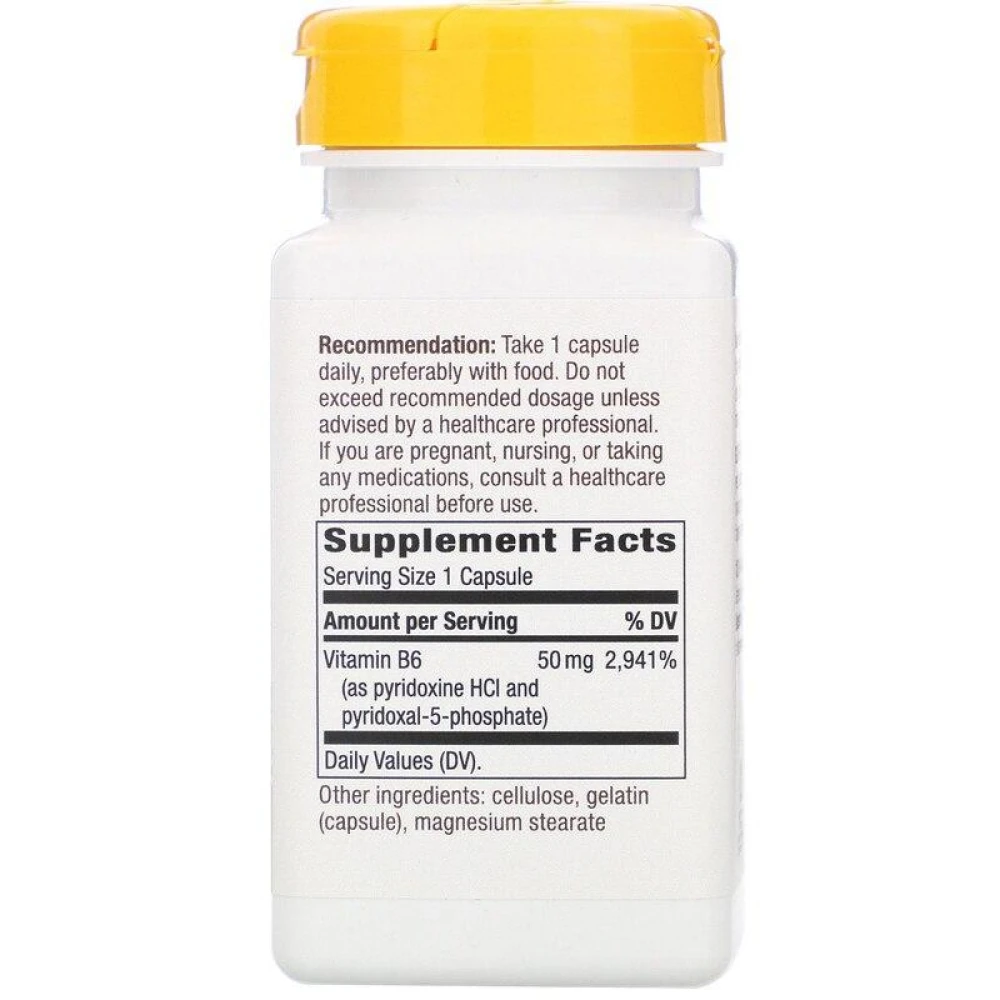 Nature's Way Vitamin B6 50 mg