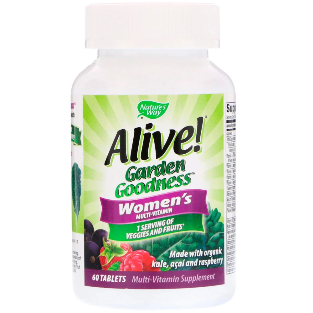 Natures Way Alive! Garden Goodness Womens Multivitamin