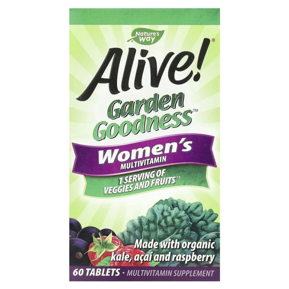 Natures Way Alive! Garden Goodness Womens Multivitamin