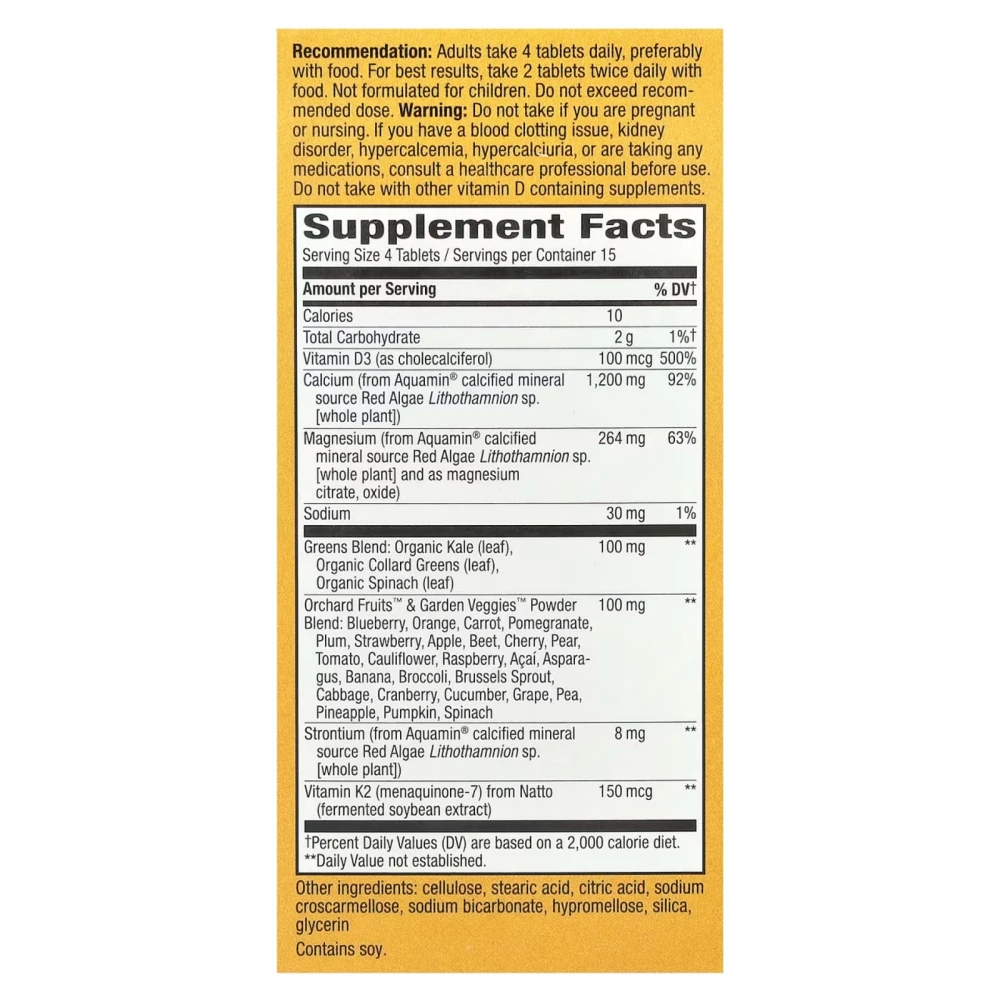 Nature's Way Alive! Calcium Max Absorption