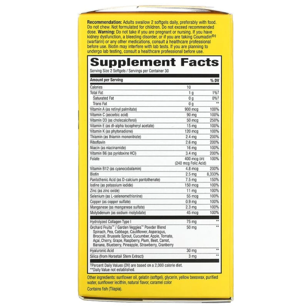 Nature's Way Alive! Hair Skin & Nails MultiVitamin