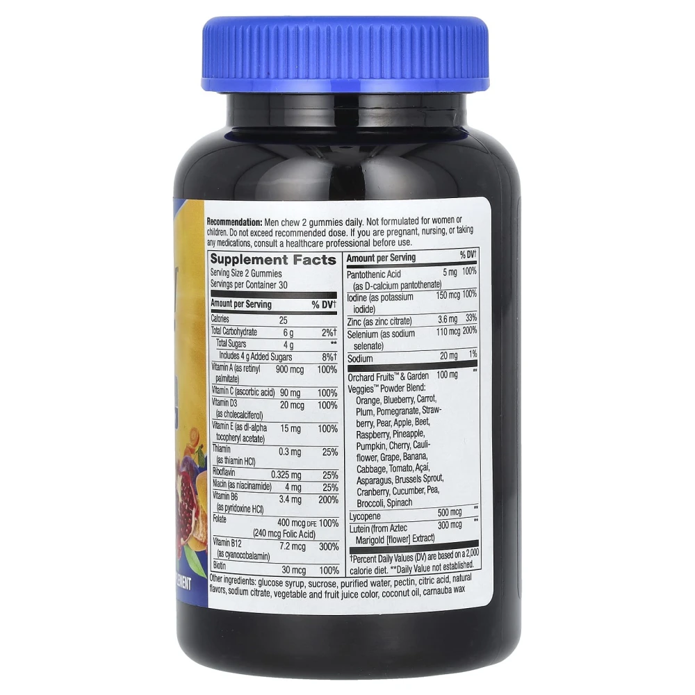 Nature's Way Alive! Men's 50+ Gummy Vitamins Great