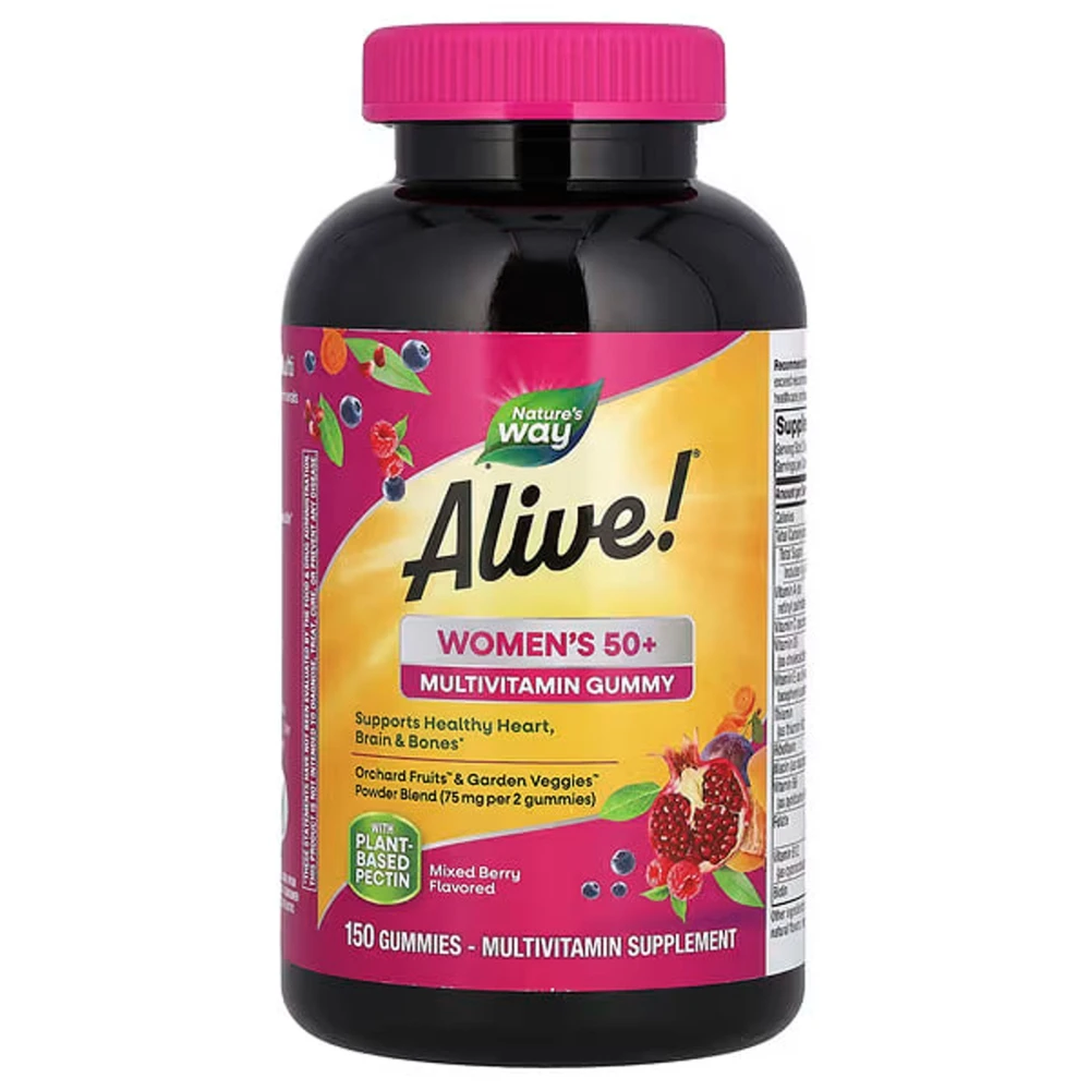 Nature's Way Alive! Women's 50+ Multivitamin Gummy