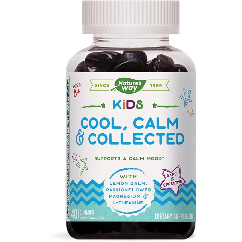 Nature's Way Kids Cool Calm & Collected Ages 8 + Grape