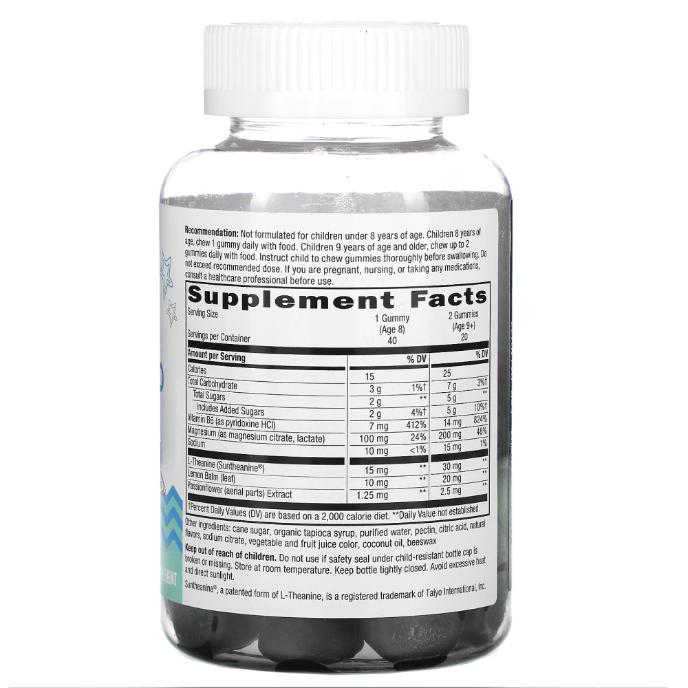 Nature's Way Kids Cool Calm & Collected Ages 8 + Grape