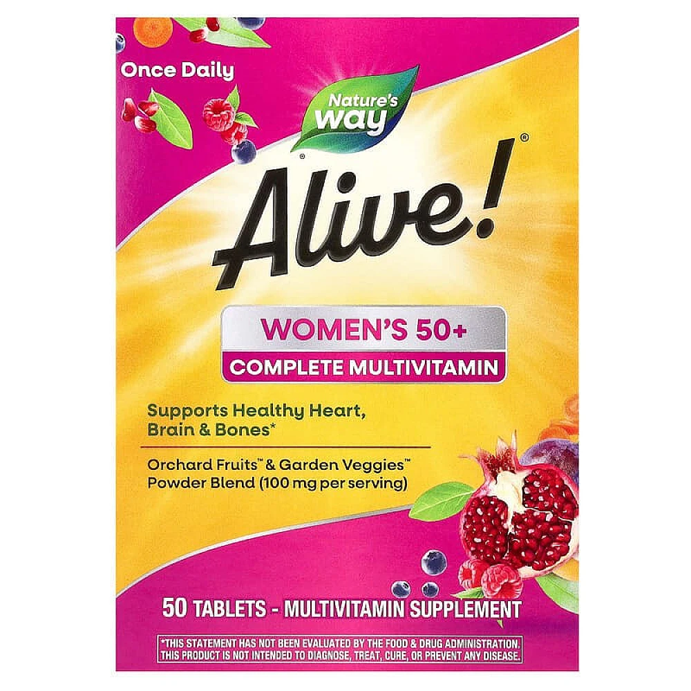 Nature's Way Alive! Women's 50+ Complete Multivitamin