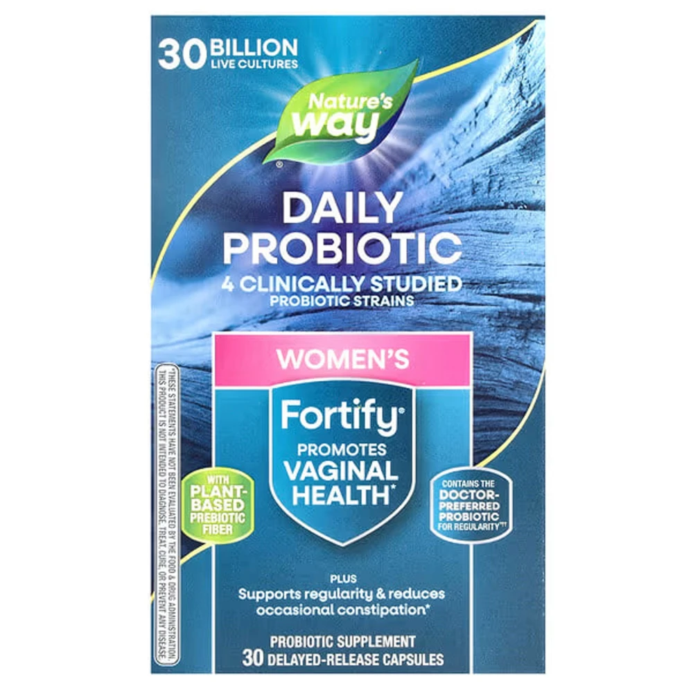 Nature's Way Fortify Women's Probiotic + Prebiotics Everyday Car