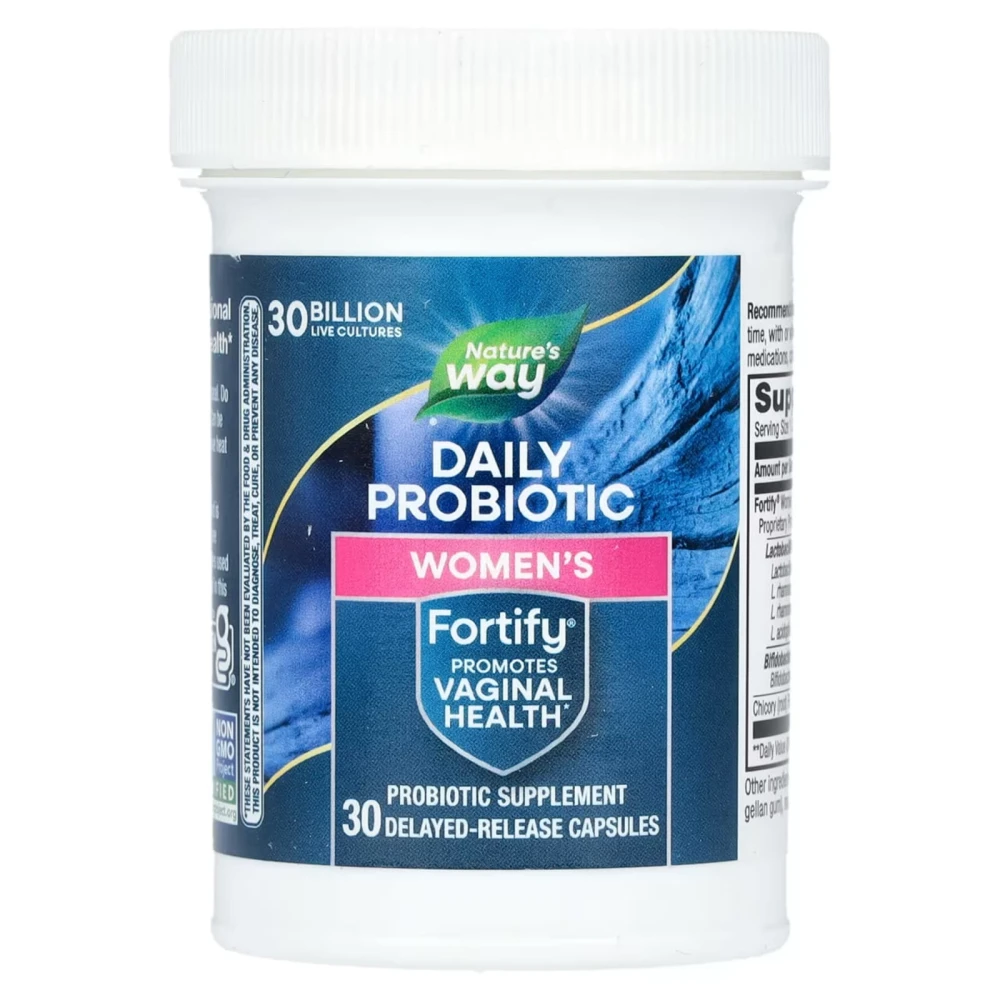 Nature's Way Fortify Women's Probiotic + Prebiotics Everyday Car