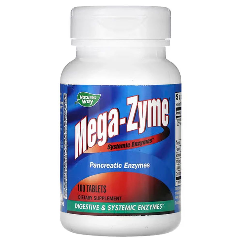 Nature's Way MegaZyme Systemic Enzymes