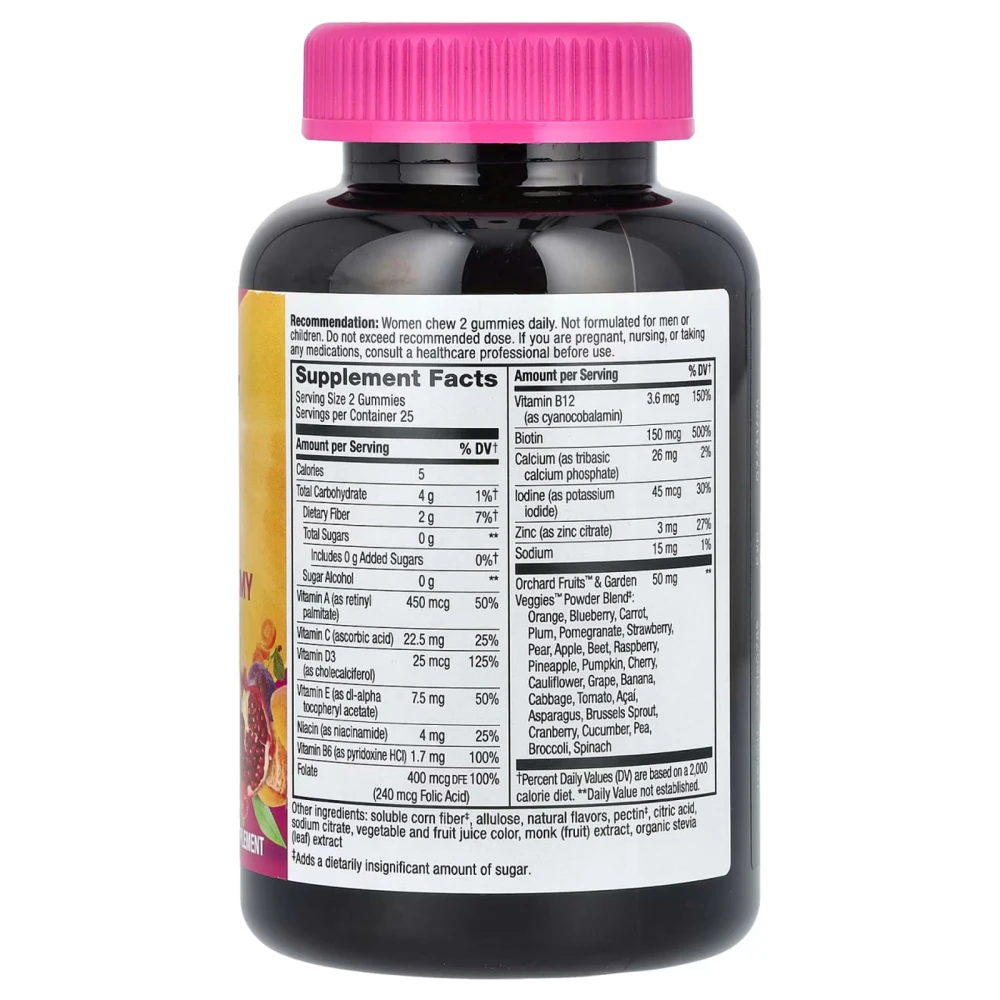 Nature's Way Alive! Women's Gummy Multivitamin Zero Sugar
