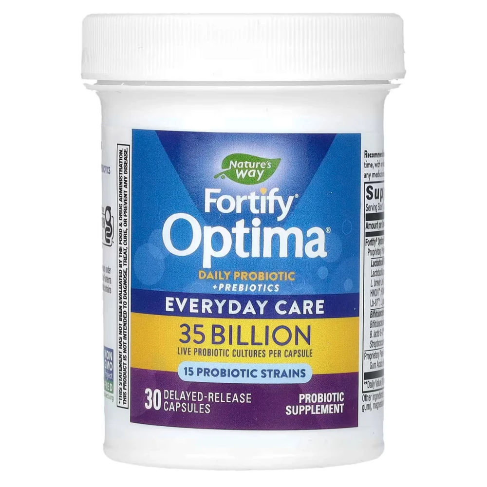 Nature's Way Fortify Optima Daily Probiotic + Prebiotics Everyda