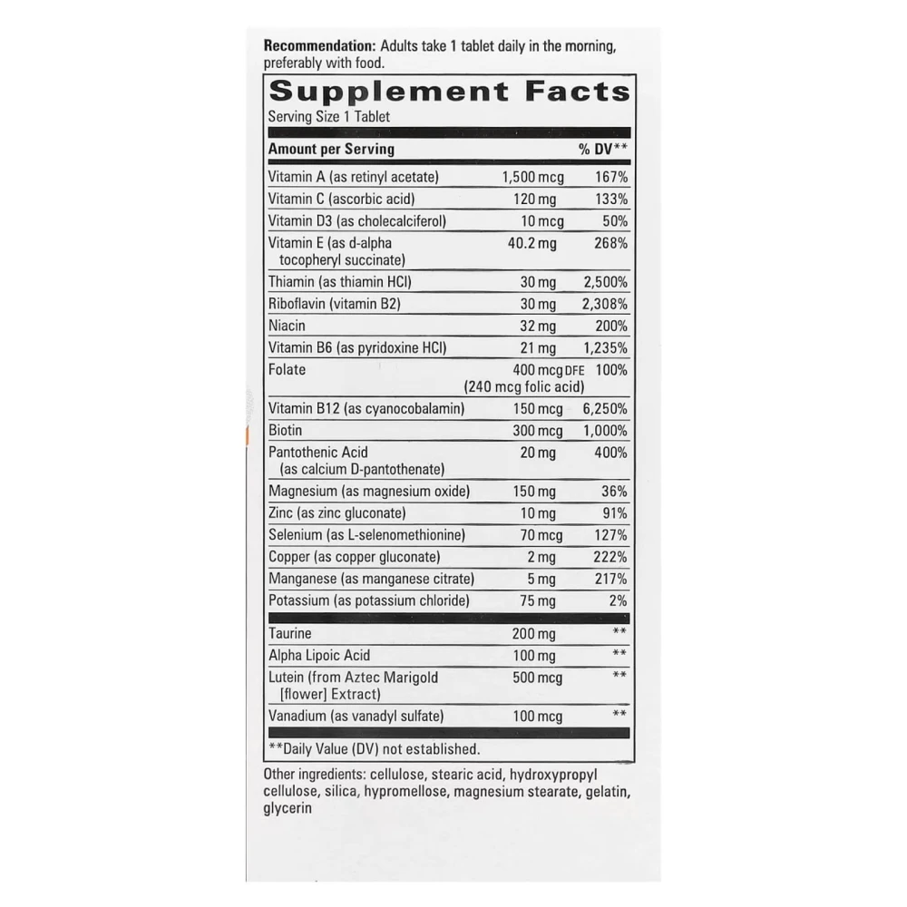 Nature's Way Alpha Betic® Multivitamin