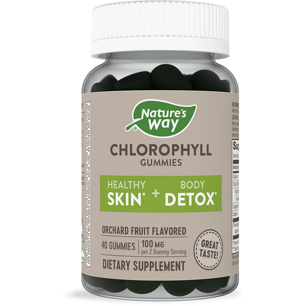 Nature's Way Chlorophyll Gummies Orchard Fruit 100 mg