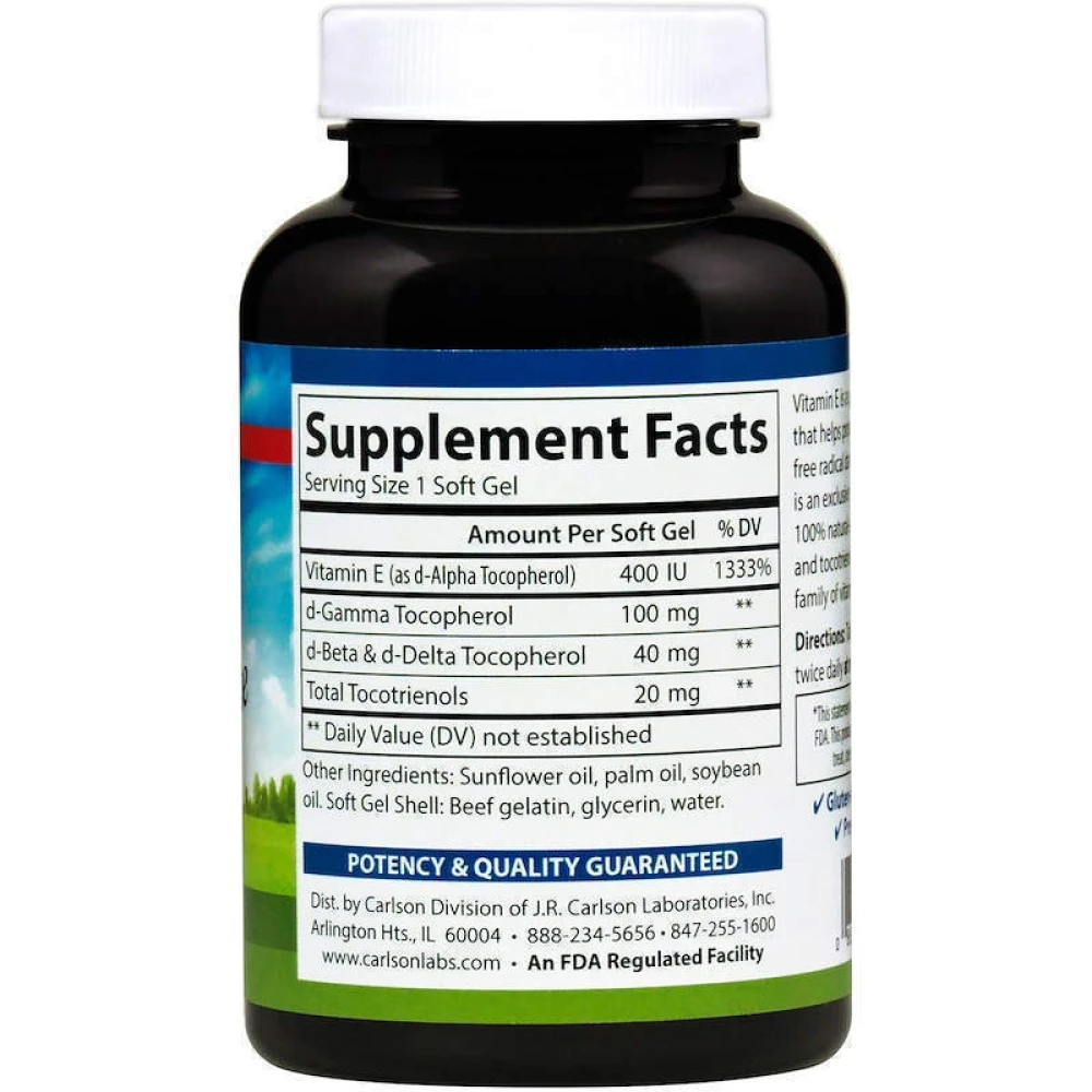 Carlson Labs EGems Elite 400 IU