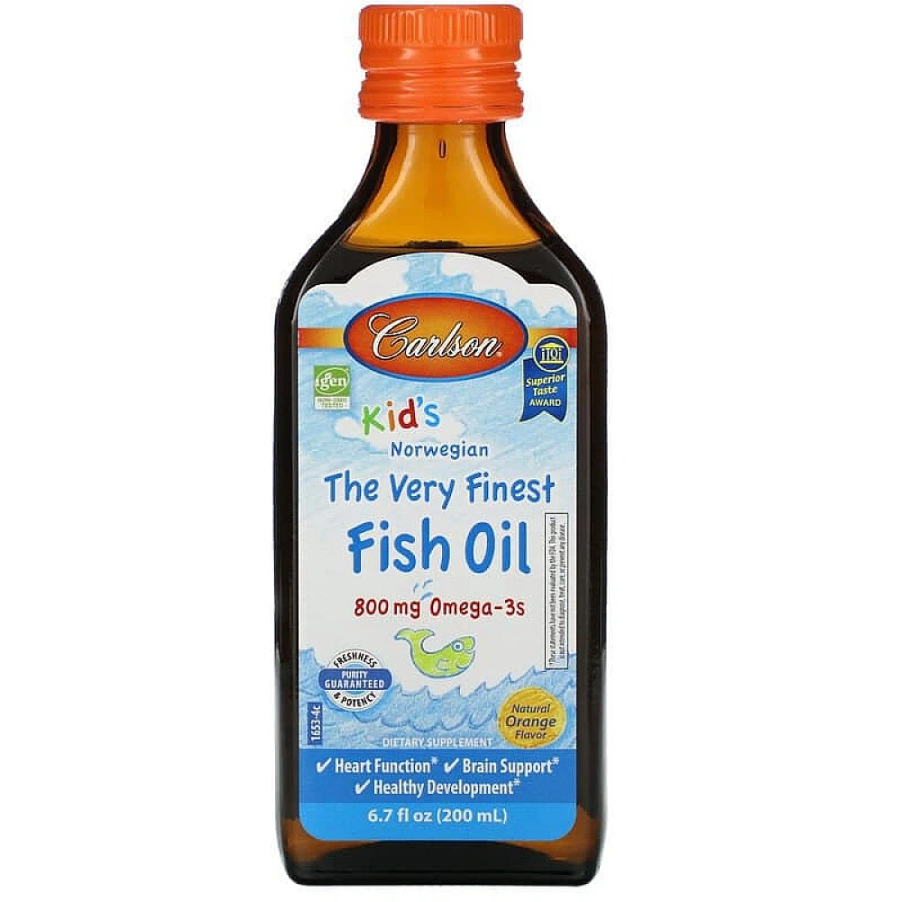 Carlson Labs Kids Norwegian The Very Finest Fish Oil