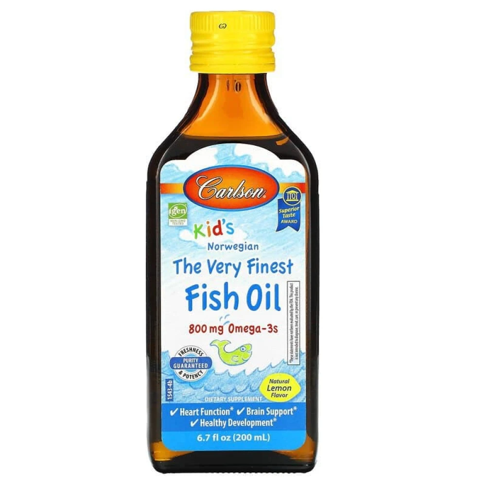Carlson Labs Kids Norwegian The Very Finest Fish Oil
