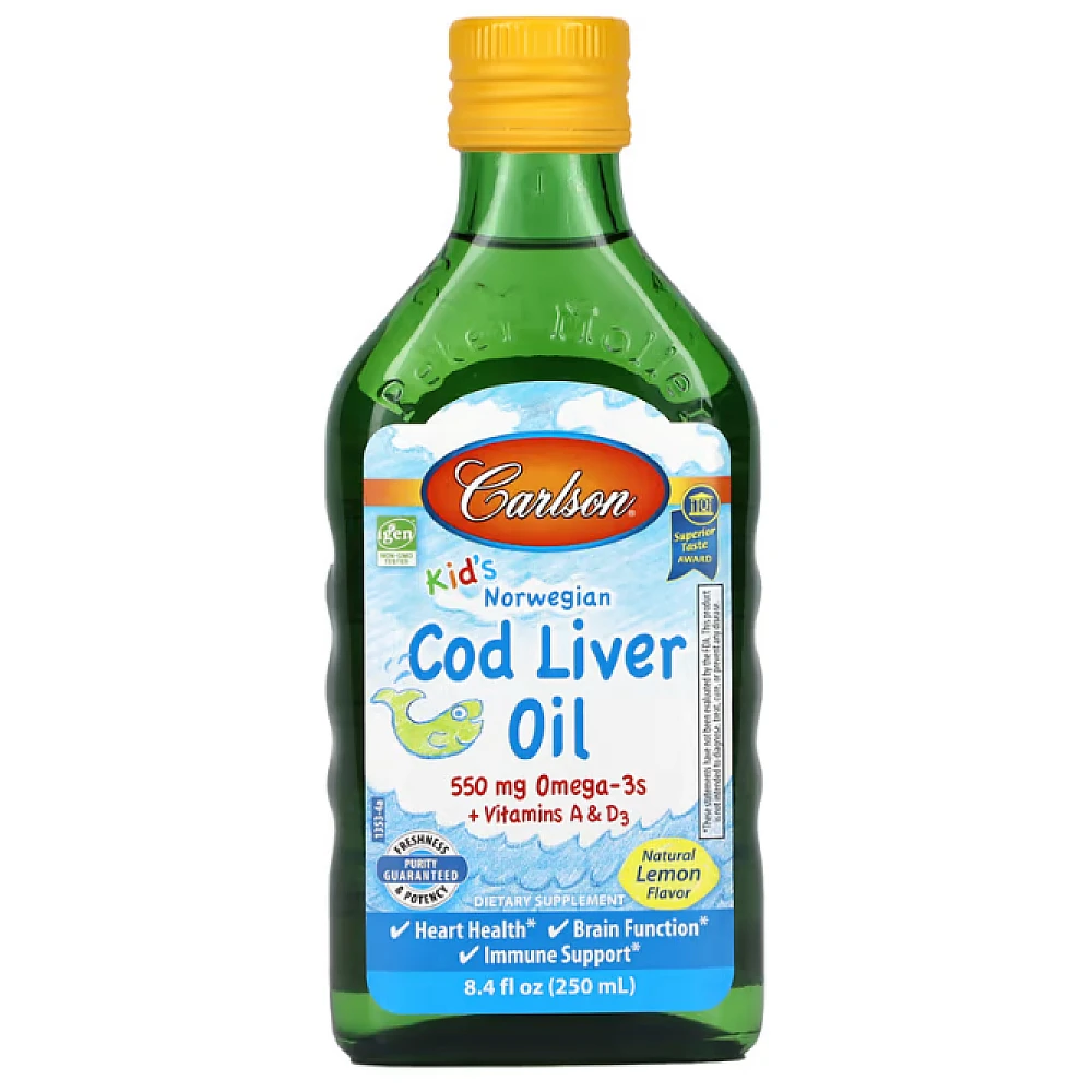 Carlson Labs Kid's Norwegian Cod Liver Oil