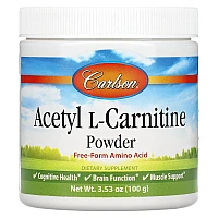 Carlson Labs AcetylLCarnitine Amino Acid Powder