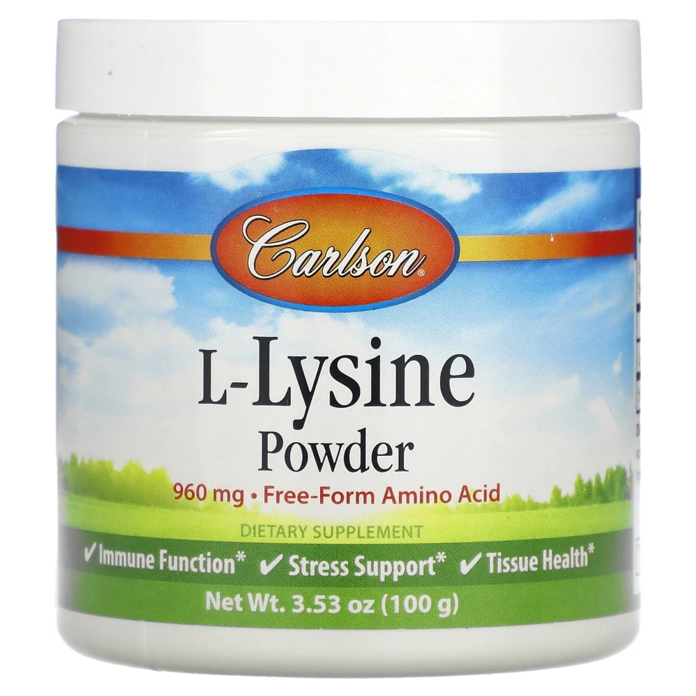 Carlson L-Lysine Powder 960 mg